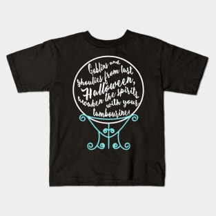 Madame Leota Inspired Crystal Ball Kids T-Shirt